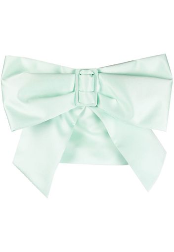 Vivetta oversize bow mini skirt - Grün