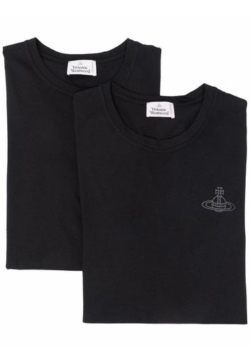 Vivienne Westwood pack-of-two Orb logo-print T-shirt - Schwarz