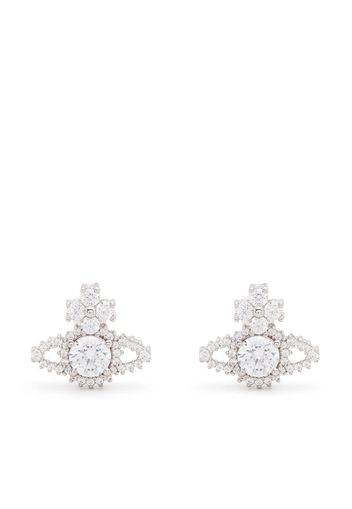 Vivienne Westwood Valentina orb earrings - Silber