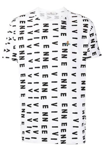 Vivienne Westwood logo-print cotton T-shirt - Weiß