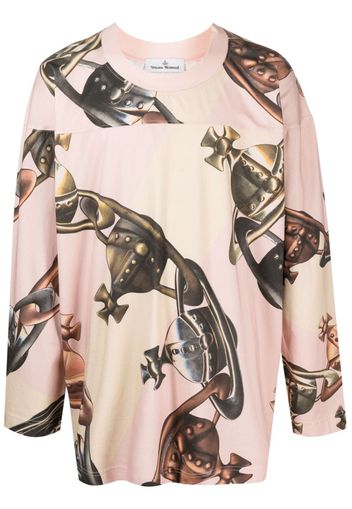 Vivienne Westwood Fresh Orb-print T-shirt - Nude