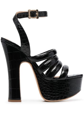 Vivienne Westwood Britney open-toe platform sandals - Schwarz