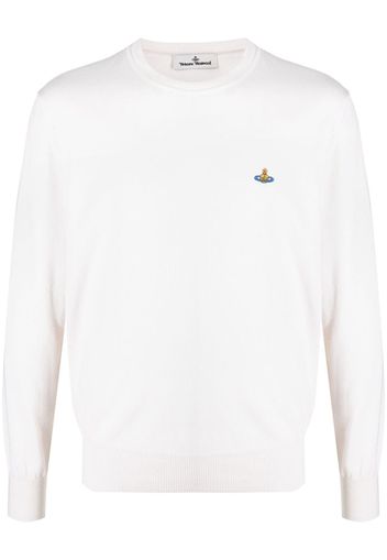 Vivienne Westwood Pullover mit Orb-Stickerei - Nude