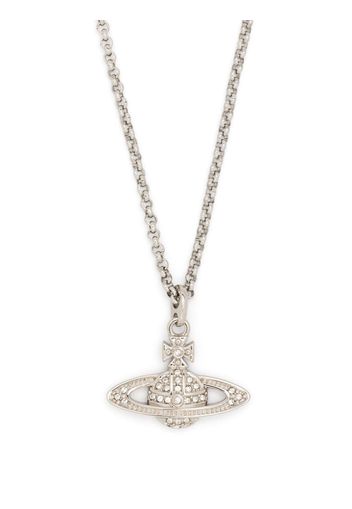 Vivienne Westwood Mini Bas Relief pendant necklace - Silber