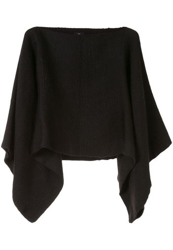 VOZ Cropped-Pullover - Schwarz