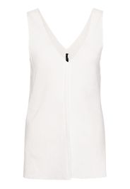 VOZ Leinenoberteil mit V-Ausschnitt - Nude