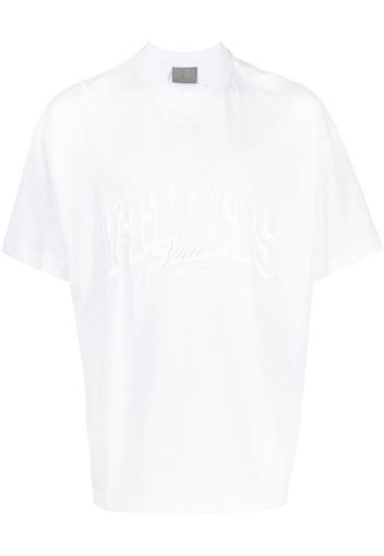 VTMNTS T-Shirt mit Logo-Print - Weiß