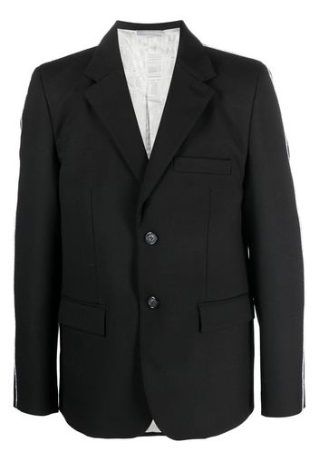 VTMNTS single-breasted wool blazer - Schwarz