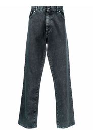 VTMNTS mid-rise straight-leg jeans - Blau