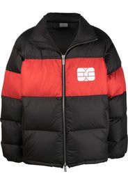 VTMNTS colour-block puffer jacket - Schwarz