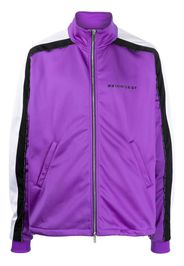 VTMNTS side stripes zip-up jacket - Violett