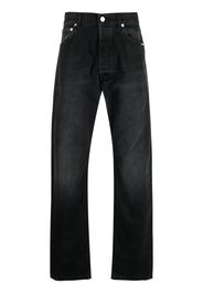 VTMNTS straight-leg cotton jeans - Schwarz