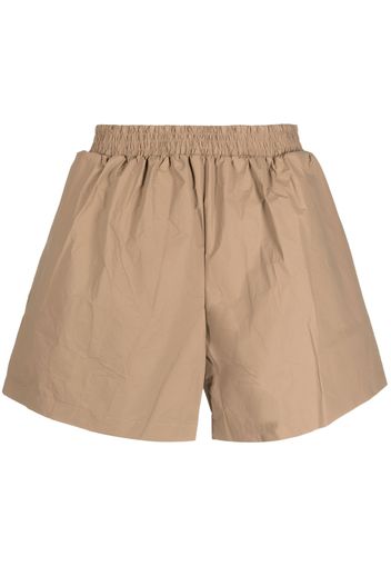 Walter Van Beirendonck Basic elasticated-waist shorts - Nude