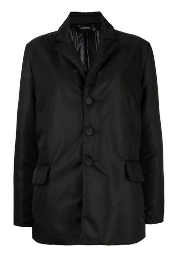 Wandering blazer puffer jacket - Schwarz