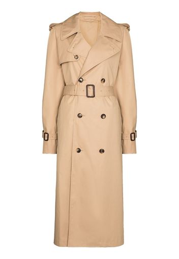 WARDROBE.NYC Trenchcoat mit Gürtel - Nude