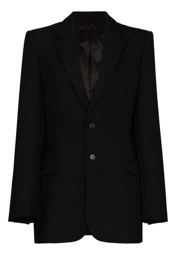 WARDROBE.NYC Wardrobe.NYC x Browns 50 Einreihiger Blazer - Schwarz