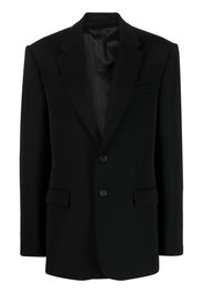 WARDROBE.NYC relaxed-fit single-breasted blazer - Schwarz