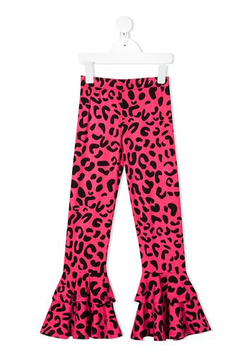 WAUW CAPOW by BANGBANG Leggings mit Leoparden-Print - Rosa