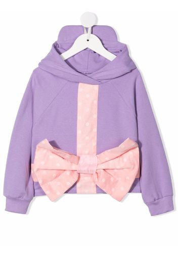 WAUW CAPOW by BANGBANG Lucca Bow Hoodie - Violett