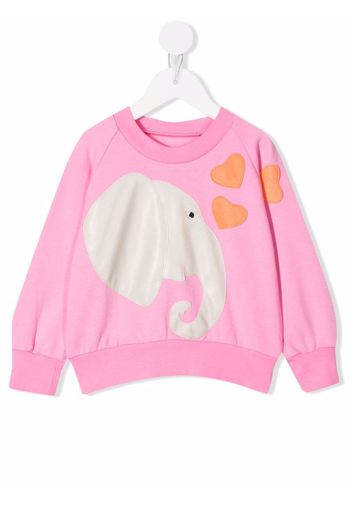 WAUW CAPOW by BANGBANG Pippi Sweatshirt aus Bio-Baumwolle - Rosa