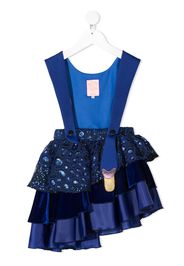 WAUW CAPOW by BANGBANG Fairytale Kleid mit Pailletten - Blau