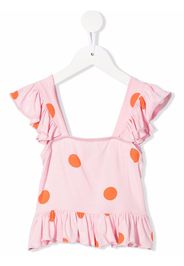 WAUW CAPOW by BANGBANG Beatrix Polka T-Shirt - Rosa