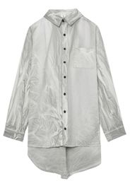 WESTFALL crease effect shirt - Grau