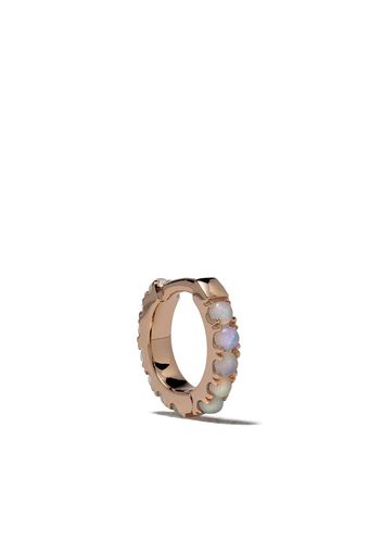 White Bird 18kt Rotgoldcreole mit Opal - ROSE GOLD