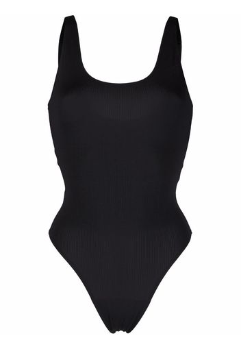 Wolford Gerippter Body - Schwarz