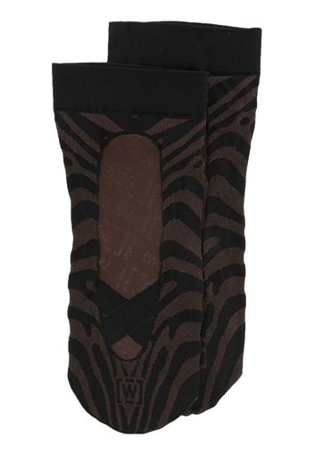 Wolford x GCDS Socken - Schwarz