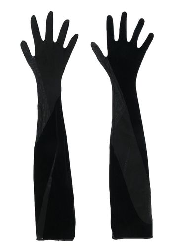 Wolford Lange Handschuhe - Schwarz