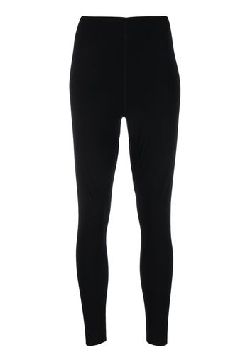 Wolford cropped leggings - Schwarz