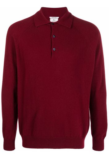 Woolrich Luxe Poloshirt aus Kaschmir - Rot