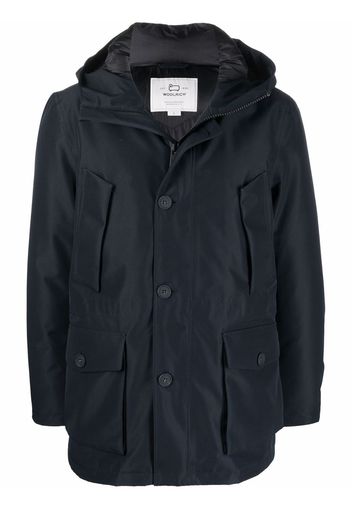 Woolrich Mountain feather-down padded parka - Blau