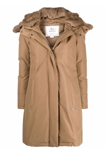 Woolrich Bow Bridge hooded parka - Braun