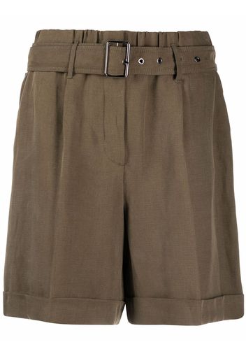 Woolrich belted-waist shorts - Grün