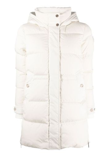Woolrich Alsea feather-down hooded parka - Nude
