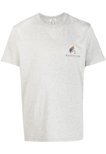 Woolrich logo-print short-sleeved T-shirt - Grau