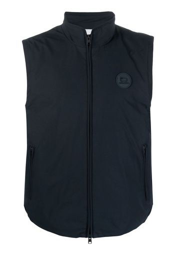 Woolrich zip-up padded vest - Blau