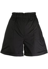 Woolrich Geraffte Shorts - Schwarz