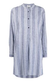 Woolrich Gestreiftes Hemd - Blau