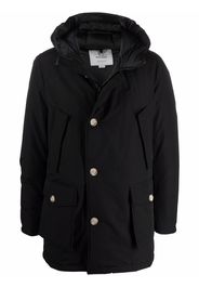 Woolrich Daunenmantel mit Kapuze - Schwarz