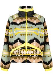 Woolrich Jacquard Sherpa fleece jacket - Grün