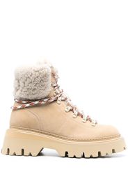 Woolrich Hiking-Boots aus Schafsleder - Nude