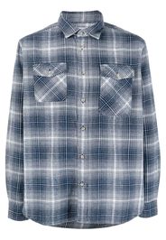 Woolrich Hemd mit Karomuster - Blau