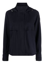 Woolrich hooded wool short parka - Blau