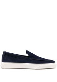 Woolrich slip-on suede boat shoes - Blau