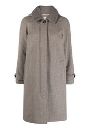 Woolrich Luxe virgin wool coat - Braun