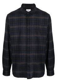 Woolrich plaid-check pattern flannel shirt - Blau