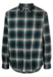 Woolrich Madras plaid-check flannel shirt - Grün